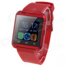 U8S Waterproof Wearable 1.48" Touch Screen Smart Watch w/ Bluetooth & Pedometer - Red + Black U8S Waterproof Wearable 1.48" Touch Screen Smart Watch w/ Bluetooth & Pedometer - Red + Black