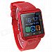 U8S Waterproof Wearable 1.48" Touch Screen Smart Watch w/ Bluetooth & Pedometer - Red + Black U8S Waterproof Wearable 1.48" Touch Screen Smart Watch w/ Bluetooth & Pedometer - Red + Black