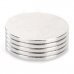 18 x 1.3mm Round Shaped N35 NdFeB Magnets - Silver (5 PCS) 18 x 1.3mm Round Shaped N35 NdFeB Magnets - Silver (5 PCS)