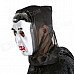 Halloween Cosplay Vampire Style Face Mask - White + Black Halloween Cosplay Vampire Style Face Mask - White + Black