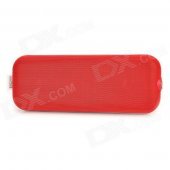 DOSS DS-1166 Portable Wireless Bluetooth Handsfree Speaker w/ Mic / TF Slot for IPHONE / IPOD - Red