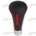 Stylish Aluminum + Leather Car Shift Gear Knob