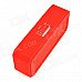 DOSS DS-1368 Bluetooth V3.0 + EDR Speaker w/ Micro USB / TF / 3.5mm - Red DOSS DS-1368 Bluetooth V3.0 + EDR Speaker w/ Micro USB / TF / 3.5mm - Red