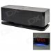 DOSS DS-1088 Bluetooth V2.0 + EDR Speaker w/ USB 2.0 / 3.5mm / FM / TF + Remote Control - Black