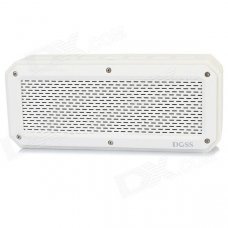 DOSS DS-1368 Bluetooth V3.0 + EDR Speaker w/ Micro USB / TF / 3.5mm - White DOSS DS-1368 Bluetooth V3.0 + EDR Speaker w/ Micro USB / TF / 3.5mm - White