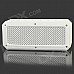 DOSS DS-1368 Bluetooth V3.0 + EDR Speaker w/ Micro USB / TF / 3.5mm - White DOSS DS-1368 Bluetooth V3.0 + EDR Speaker w/ Micro USB / TF / 3.5mm - White