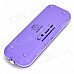 DOSS DS-1166 Wireless Bluetooth Handsfree Speaker w/ Mic / TF Slot for IPHONE / IPOD - Purple DOSS DS-1166 Wireless Bluetooth Handsfree Speaker w/ Mic / TF Slot for IPHONE / IPOD - Purple