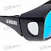 Professional Resin Lens Anaglyphic Red + Cyan 3D Glasses