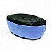 CKY BC09 Portable Wireless Bluetooth Speaker w/ Handsfree, Microphone - Black + Blue CKY BC09 Portable Wireless Bluetooth Speaker w/ Handsfree, Microphone - Black + Blue
