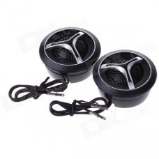 HIFINE HI-520D 28mm Tweeter Component Speaker for Car Audio System - Black (Pair) HIFINE HI-520D 28mm Tweeter Component Speaker for Car Audio System - Black (Pair)