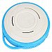 Outdoor Sport Portable Handsfree Bluetooth V4.0 Speaker w/ Microphone / TF - White + Blue Outdoor Sport Portable Handsfree Bluetooth V4.0 Speaker w/ Microphone / TF - White + Blue