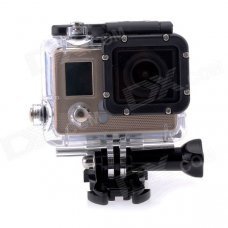 Wi-Fi HD 1080P 30m Waterproof Mini 12.0MP Sports Camera w/ 0.7" LCD, Li-ion Battery 1050mAh - Gold Wi-Fi HD 1080P 30m Waterproof Mini 12.0MP Sports Camera w/ 0.7" LCD, Li-ion Battery 1050mAh - Gold