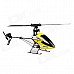 Hisky HFP100 V2 2.4GHz 6-CH 3-Axis R/C Helicopter w/ Gyro -Yellow + Black + White