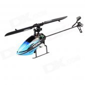 Hisky HCP80 2.4GHz 6-CH 3-Axis R/C Helicopter w/ Gyro - Light Blue + Black