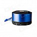 BASN D101 Mini Portable Bluetooth V3.0 + EDR Speaker with Microphone - Blue + Black BASN D101 Mini Portable Bluetooth V3.0 + EDR Speaker with Microphone - Blue + Black