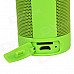 DOSS DS-1699 Outdoor Sport Portable IPX4 Handsfree Bluetooth V4.0 Speaker w/ FM / TF - Green DOSS DS-1699 Outdoor Sport Portable IPX4 Handsfree Bluetooth V4.0 Speaker w/ FM / TF - Green