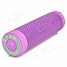 DOSS DS-1699 Outdoor Sport Portable IPX4 Handsfree Bluetooth V4.0 Speaker w/ FM / TF - Deep Purple