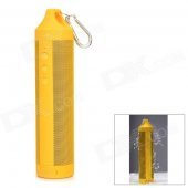 DOSS DS-1699 Outdoor Sport Portable IPX4 Handsfree Bluetooth V4.0 Speaker w/ FM / TF - Golden