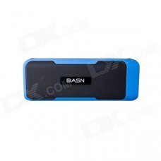 BASN S101 Portable Mini Bluetooth V3.0 Speaker w/ 4400mAh Power Bank / TF / FM - Blue + Black BASN S101 Portable Mini Bluetooth V3.0 Speaker w/ 4400mAh Power Bank / TF / FM - Blue + Black