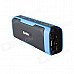 BASN S101 Portable Mini Bluetooth V3.0 Speaker w/ 4400mAh Power Bank / TF / FM - Blue + Black BASN S101 Portable Mini Bluetooth V3.0 Speaker w/ 4400mAh Power Bank / TF / FM - Blue + Black