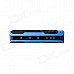 BASN S101 Portable Mini Bluetooth V3.0 Speaker w/ 4400mAh Power Bank / TF / FM - Blue + Black BASN S101 Portable Mini Bluetooth V3.0 Speaker w/ 4400mAh Power Bank / TF / FM - Blue + Black