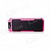 BASN S101 Portable Mini Bluetooth V3.0 Speaker w/ 4400mAh Power Bank / TF / FM - Pink + Black BASN S101 Portable Mini Bluetooth V3.0 Speaker w/ 4400mAh Power Bank / TF / FM - Pink + Black