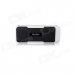 BASN S101 Portable Mini Bluetooth V3.0 Speaker w/ 4400mAh Power Bank / TF / FM - White + Black BASN S101 Portable Mini Bluetooth V3.0 Speaker w/ 4400mAh Power Bank / TF / FM - White + Black