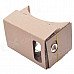 NEJE SZ0048-4 DIY Google Cardboard Virtual Reality 3D Glasses w/ NFC for 4~4.5" Cellphones - Brown NEJE SZ0048-4 DIY Google Cardboard Virtual Reality 3D Glasses w/ NFC for 4~4.5" Cellphones - Brown