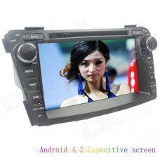 LsqSTAR 7" Capacitive Screen Android 4.2 Car DVD Player w/ GPS BT SWC WiFi AUX FM for Hyundai I40 LsqSTAR 7" Capacitive Screen Android 4.2 Car DVD Player w/ GPS BT SWC WiFi AUX FM for Hyundai I40