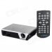 WeShow V3 200lm 1280 x 800 RGB 3-Color DLP HD Mini 3D Home Projector w/ HDMI / USB / Audio - Silver WeShow V3 200lm 1280 x 800 RGB 3-Color DLP HD Mini 3D Home Projector w/ HDMI / USB / Audio - Silver