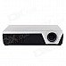 WeShow V3 200lm 1280 x 800 RGB 3-Color DLP HD Mini 3D Home Projector w/ HDMI / USB / Audio - Silver WeShow V3 200lm 1280 x 800 RGB 3-Color DLP HD Mini 3D Home Projector w/ HDMI / USB / Audio - Silver