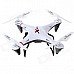 L6039 Mini 2.4GHz 4-CH 6-Axis R/C Quadcopter w/ 300KP Camera / Gyro / LED Light - White + Red L6039 Mini 2.4GHz 4-CH 6-Axis R/C Quadcopter w/ 300KP Camera / Gyro / LED Light - White + Red