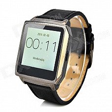 W3 MTK6250A ARM Cortex-A7 Waterproof Smart Bluetooth V3.0 Touch Wrist Watch - Black + Silver W3 MTK6250A ARM Cortex-A7 Waterproof Smart Bluetooth V3.0 Touch Wrist Watch - Black + Silver