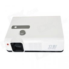 LiYing LY-3D FHD 1080P 2500lm Dual DMD Not-Flash Polarized 3D Projector - White LiYing LY-3D FHD 1080P 2500lm Dual DMD Not-Flash Polarized 3D Projector - White