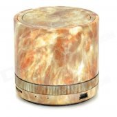 TM-01 Portable Bluetooth v2.1 Speaker w/ FM / TF / Microphone - Yellow + Brown