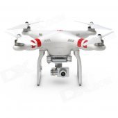 DJI Phantom 2 Vision+ 7-CH Quadcopter with FPV HD Video Camera and 3-Axis Gimbal - White (CE)