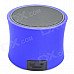 A3 Bluetooth V3.0 Handsfree Speaker w/ Microphone / Mini USB / TF - Blue + Black A3 Bluetooth V3.0 Handsfree Speaker w/ Microphone / Mini USB / TF - Blue + Black