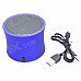 A3 Bluetooth V3.0 Handsfree Speaker w/ Microphone / Mini USB / TF - Blue + Black A3 Bluetooth V3.0 Handsfree Speaker w/ Microphone / Mini USB / TF - Blue + Black