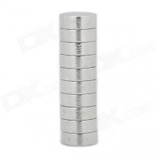 8 x 2.8mm NdFeB Round Magnets - Silver (10 PCS) 8 x 2.8mm NdFeB Round Magnets - Silver (10 PCS)