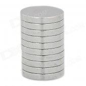 12 x 1.8mm NdFeB Round Magnets - Silver (10 PCS)