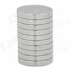 12 x 1.8mm NdFeB Round Magnets - Silver (10 PCS) 12 x 1.8mm NdFeB Round Magnets - Silver (10 PCS)