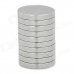 12 x 1.8mm NdFeB Round Magnets - Silver (10 PCS) 12 x 1.8mm NdFeB Round Magnets - Silver (10 PCS)