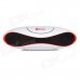 GL-2 Portable Rugby Shaped Wireless Bluetooth V2.1 Speaker w/ FM / TF Card Slot - White + Black GL-2 Portable Rugby Shaped Wireless Bluetooth V2.1 Speaker w/ FM / TF Card Slot - White + Black