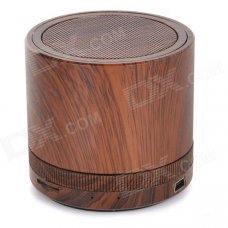 TM-01 Portable Wood Grain Bluetooth v2.1 Speaker w/ FM / TF / Microphone - Coffee + Black TM-01 Portable Wood Grain Bluetooth v2.1 Speaker w/ FM / TF / Microphone - Coffee + Black