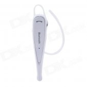 Universal Bluetooth V4.0 In-Ear Style Headphone w/ Voice Dialing & Prompt - White