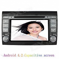 LsqSTAR 7" Touch Screen 2-Din Car DVD Player w/ GPS, AM, FM, RDS, 1GB RAM, 8GB Flash for Fiat Bravo LsqSTAR 7" Touch Screen 2-Din Car DVD Player w/ GPS, AM, FM, RDS, 1GB RAM, 8GB Flash for Fiat Bravo