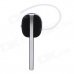Universal Bluetooth V4.0 In-Ear Style Headphone w/ Voice Dialing & Reminder - Black + Sliver Universal Bluetooth V4.0 In-Ear Style Headphone w/ Voice Dialing & Reminder - Black + Sliver