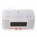A8 Portable Rechargeable Cell Phone Handsfree Bluetooth Speaker Docking w/ NFC - White A8 Portable Rechargeable Cell Phone Handsfree Bluetooth Speaker Docking w/ NFC - White