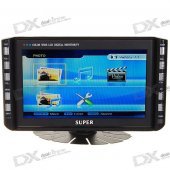 Portable 7" TFT LCD TV Monitor + Digital Photo Frame with SD/USB (NTSC/PAL/SECAM)