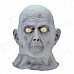 Halloween Party Cosplay Grey Zombie Mask for Men - Grey
